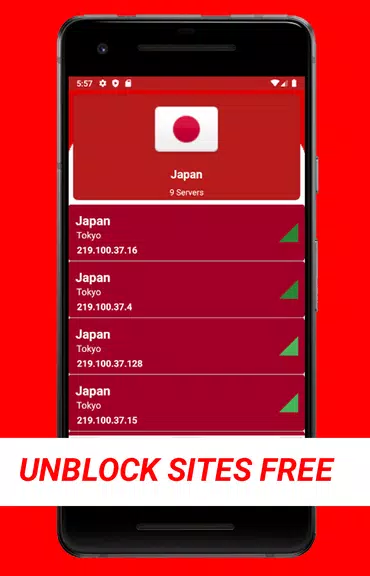 VPN JAPAN X 3 - Unblock Sites Free Screenshot3