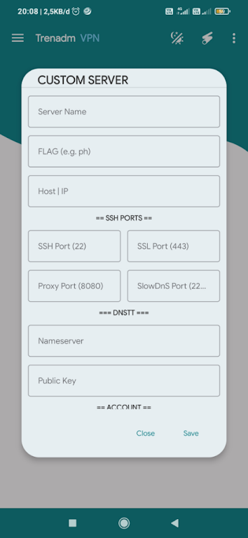 Trenadm VPN Screenshot2