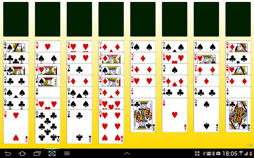 FreeCell Solitaire Game Screenshot1