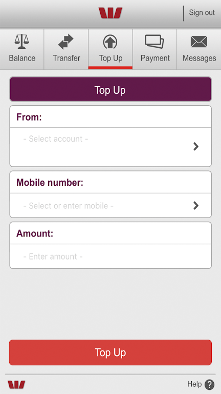 Westpac PNG Mobile Banking Screenshot3