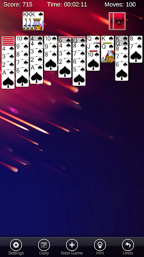 Spider Solitaire Pro Screenshot3