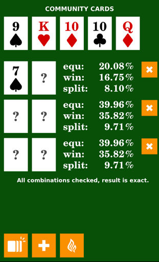 Poker Calculator Screenshot2