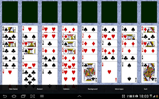 FreeCell Solitaire Game Screenshot3