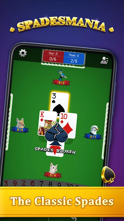 Spades Solitaire - Card Games Screenshot1