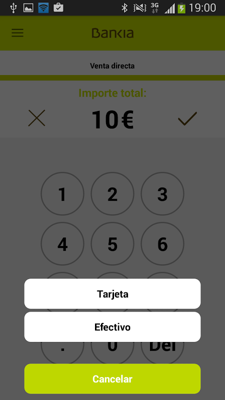 Bankia TPV Móvil Screenshot1