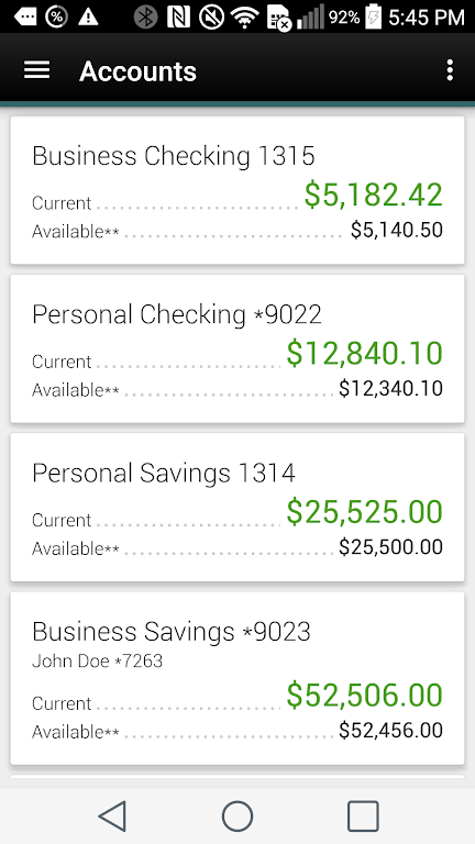 OFCU Mobile Banking Screenshot1