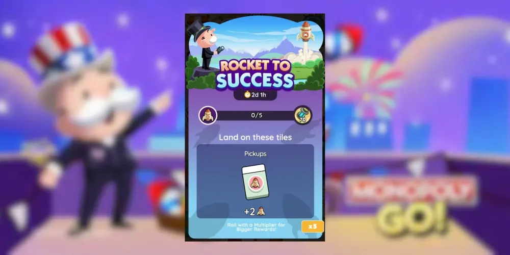 Monopoly GO: Rocket Partners Free Battery Guide Image 1