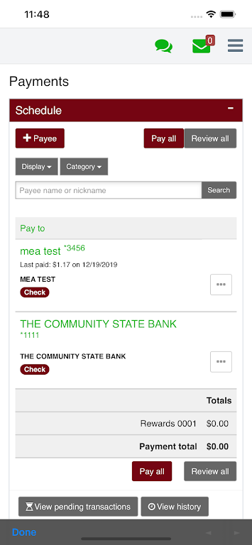 TCSB Mobile Banking Screenshot4