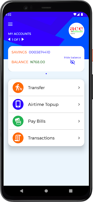 Ace Mobile Banking App Screenshot2