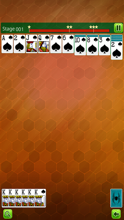 Classic Spider Solitaire Screenshot2