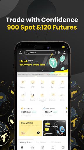 LBank - Buy Bitcoin & Crypto Screenshot1