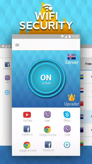 Hot VPN - Hide IP Online & Internet Privacy Shield Screenshot2