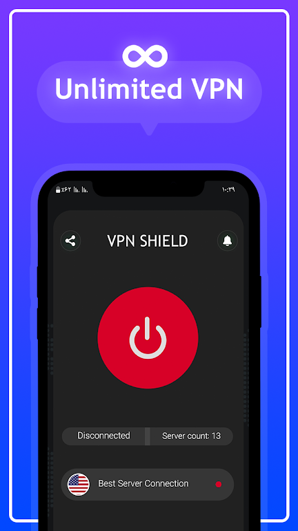 فیل تر شکن قوی اندروید -Pi VPN Screenshot2