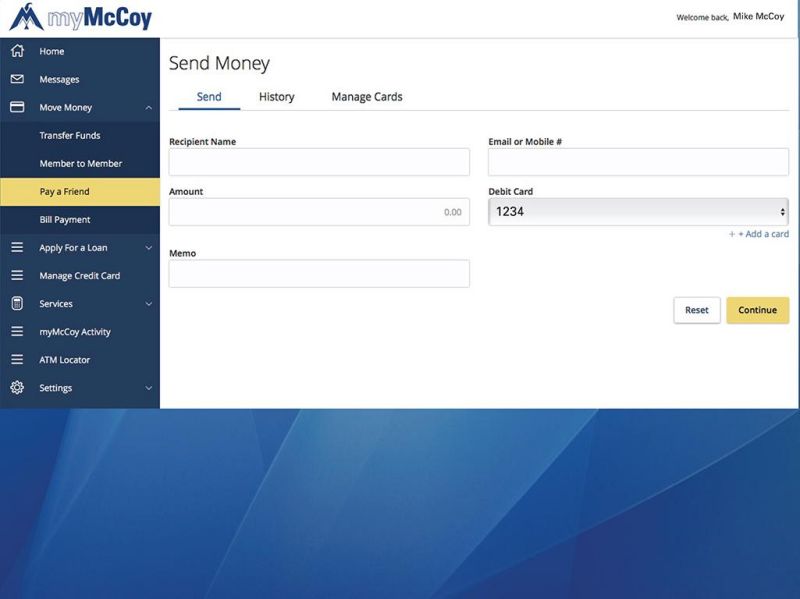 myMcCoy Mobile Banking Screenshot2