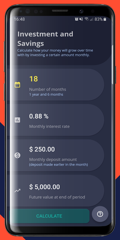 Financial Calculator Invest Screenshot4