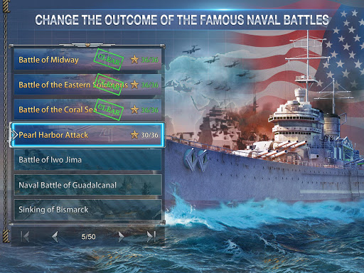 Battleship Empire: WW2 Naval Battles and Warships Screenshot1