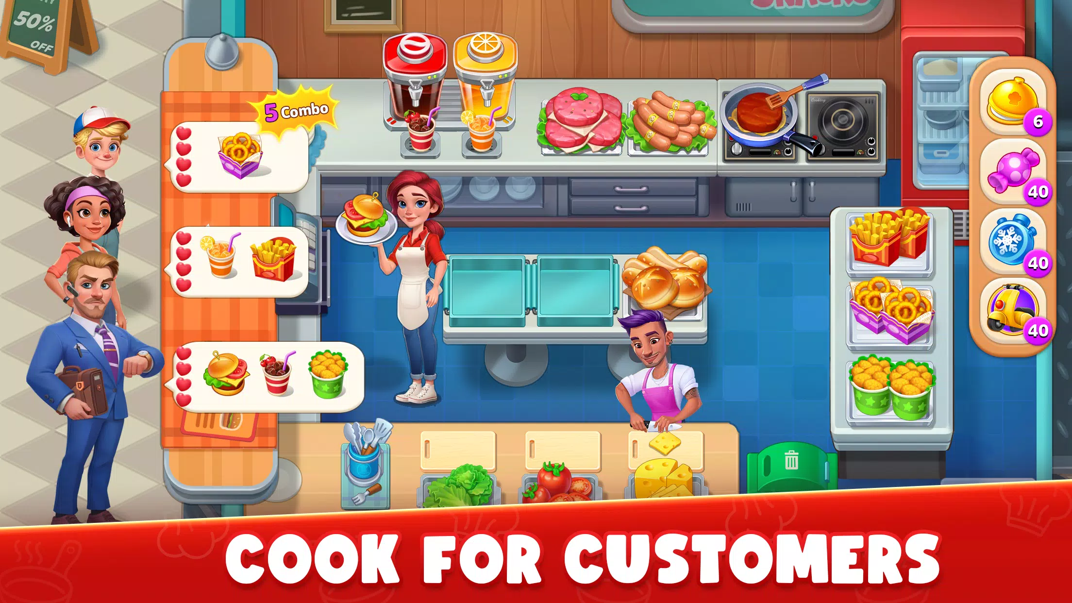 Cooking Tour: Restaurant Games Mod Screenshot3