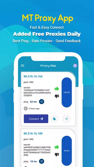 Proxy for Telegram ,MTProxy,VPN for telegram Screenshot2