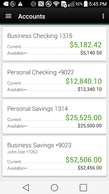 Valley Mobile Banking Screenshot1