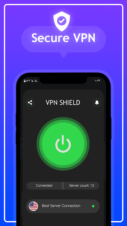 فیل تر شکن قوی اندروید -Pi VPN Screenshot1