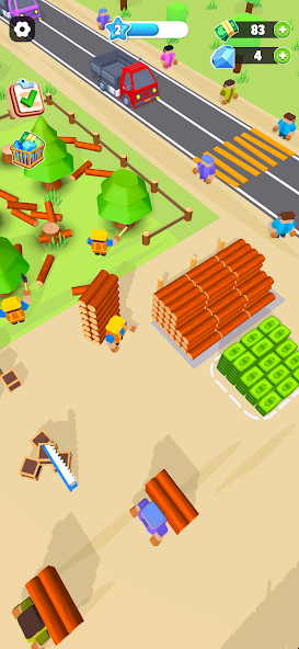 Wood Factory – Lumber Tycoon Mod Screenshot1