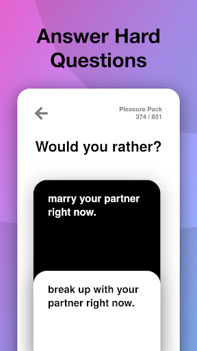 Would you Rather? Dirty & Evil Drinking Game Screenshot3