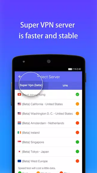 Super VPN Master-Free Proxy Screenshot3