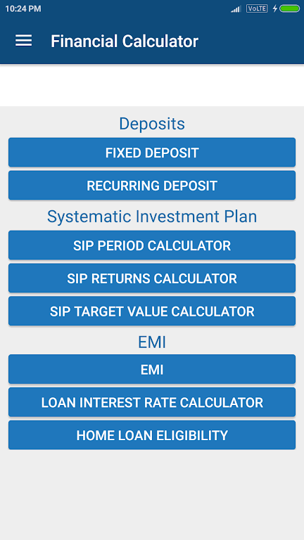 Financial Calculators, Banking Screenshot1