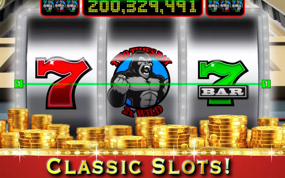 Neon Casino classic Vegas slot Screenshot1