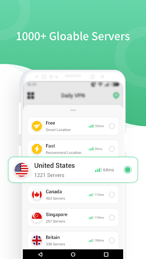 Best Free VPN - Squid VPN Screenshot1