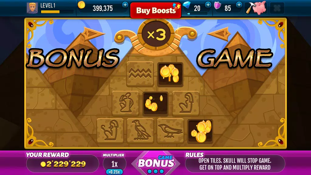 Golden Age of Egypt Slots Screenshot4