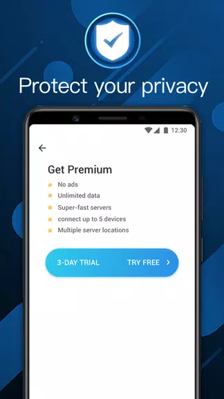 Free Secure  VPN - Unlimited VPN & Fast Security Screenshot3