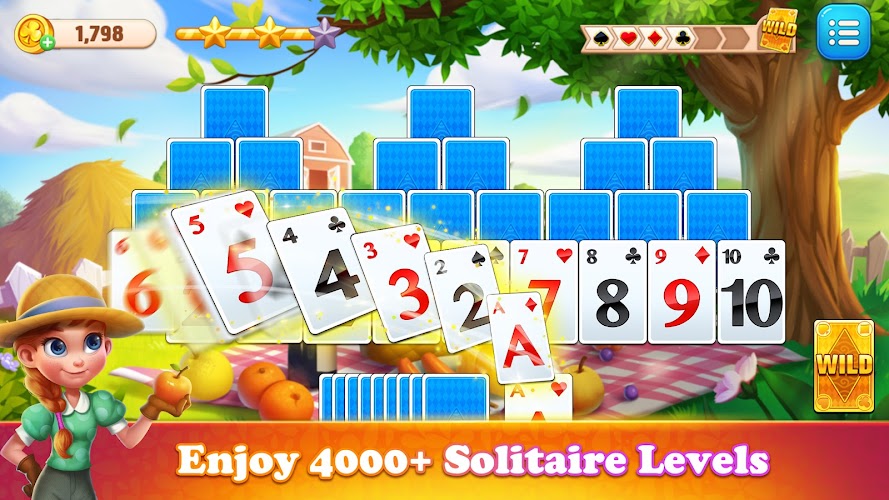 Solitaire Tripeaks: Farm Adventure Screenshot3