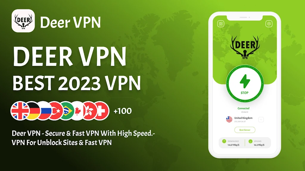 Deer vpn -vpn Screenshot1