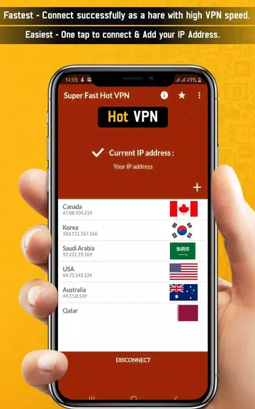 Super Fast Hot VPN-Free Vpn Proxy Master Lite VPN Screenshot3