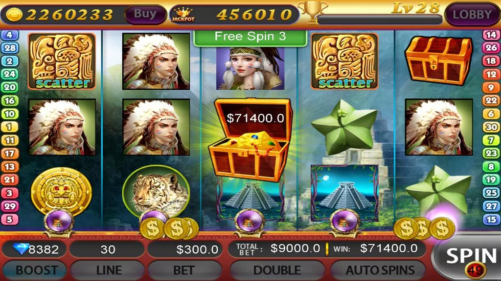 Slots Wolf - Best Slot Machine Screenshot4