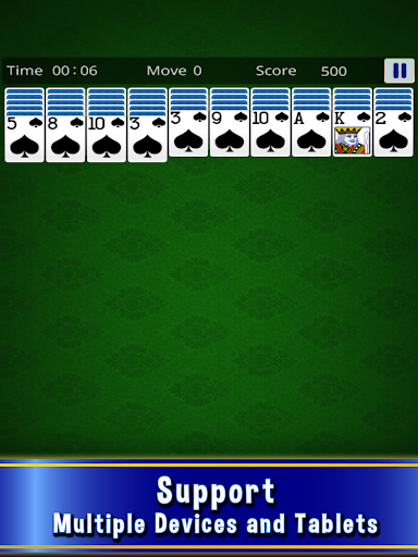 Spider Solitaire : Card Games Screenshot2