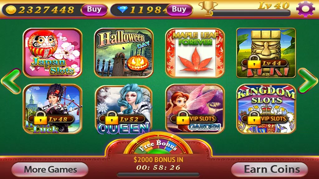 Slots Wolf - Best Slot Machine Screenshot1