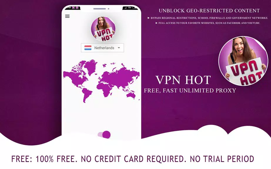 Free Hot VPN : VPN Hot Unblock Proxy 2019 Screenshot4