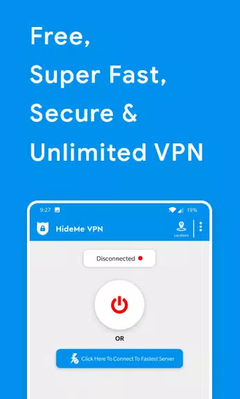 HideMe VPN: Super, Secure, Fast & Free VPN Screenshot2