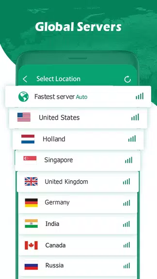 Free Secure VPN - Unlimited fast proxy VPN Screenshot3