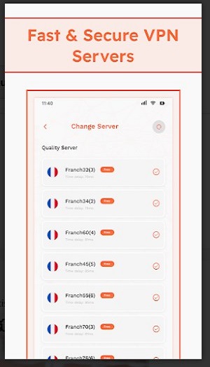 Super Fast VPN - Secure VPN Screenshot1