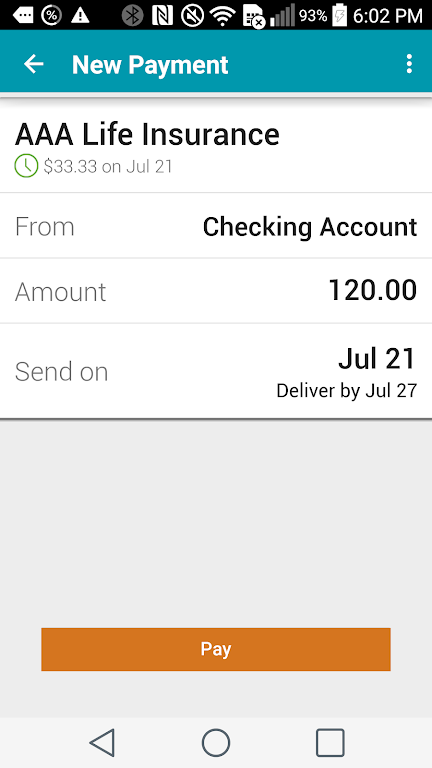 Park Side CU Mobile Banking Screenshot4