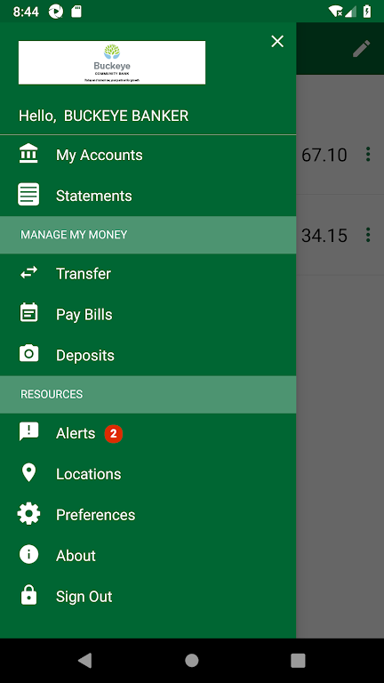 Buckeye Community Bank Mobile Screenshot2