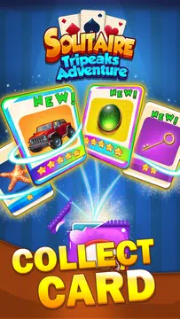 Solitaire Tripeaks Adventure - Free Card Journey Screenshot1