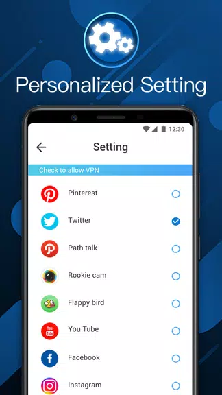 Free Secure  VPN - Unlimited VPN & Fast Security Screenshot4