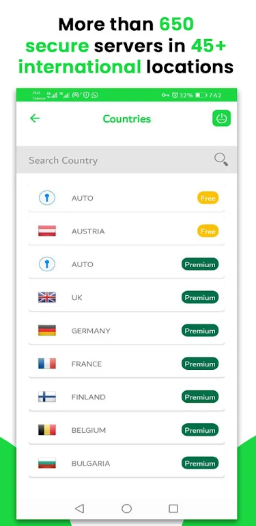 Vava VPN - Unlimited Free VPN Proxy, Private VPN Screenshot1