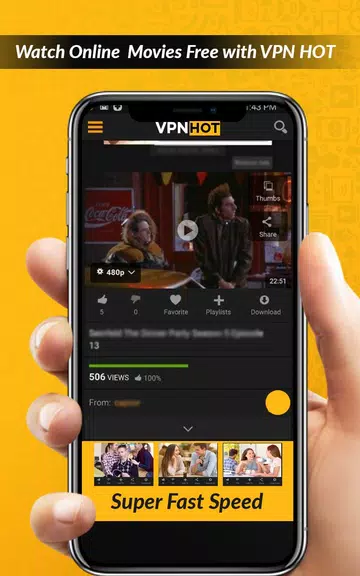 Super Fast Hot VPN-Free Vpn Proxy Master Lite VPN Screenshot4