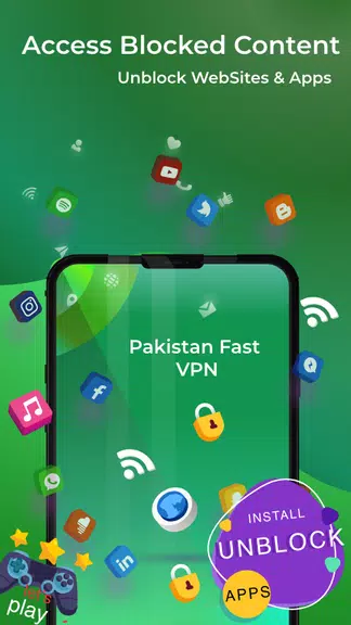 Pakistan VPN : Free VPN Proxy & Internet Security Screenshot2