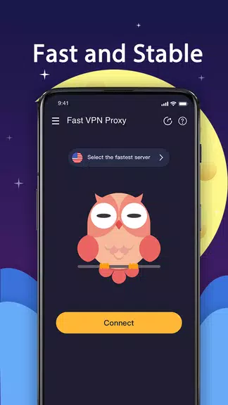 NightOwl VPN Lite- FAST&SECURE Screenshot2